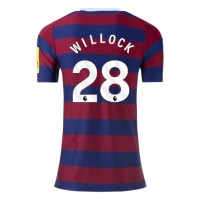 Maglia Calcio Newcastle United Joe Willock #28 Terza Divisa Donna 2024-25 Manica Corta